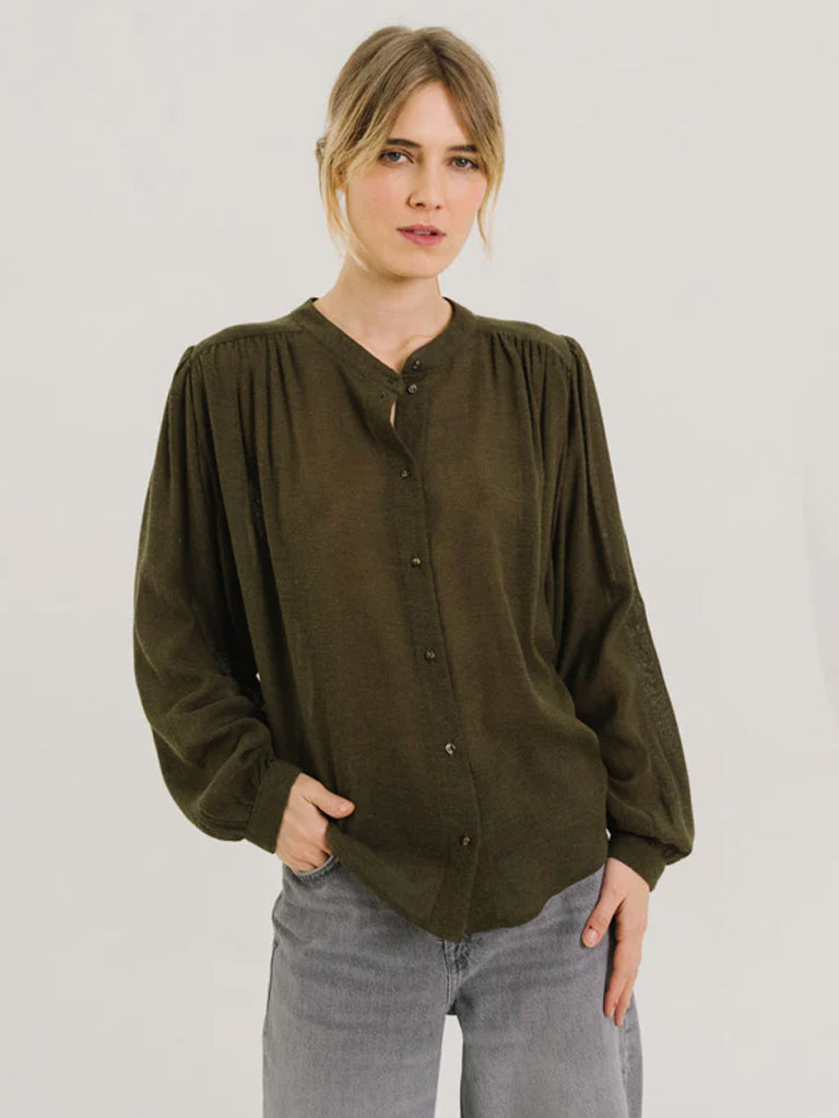 Sacrécoeur Gladis Shirt in Loden