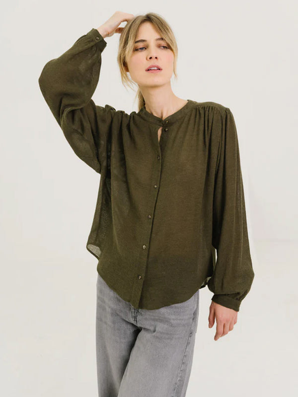 Sacrécoeur Gladis Shirt in Loden