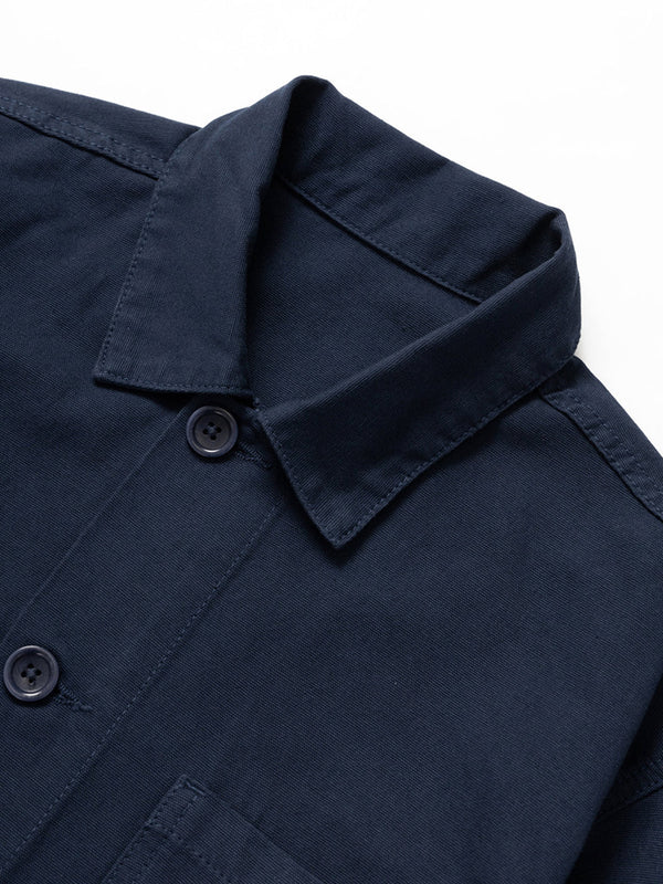 Service Works Canvas Chore Shirt in Dark Navy