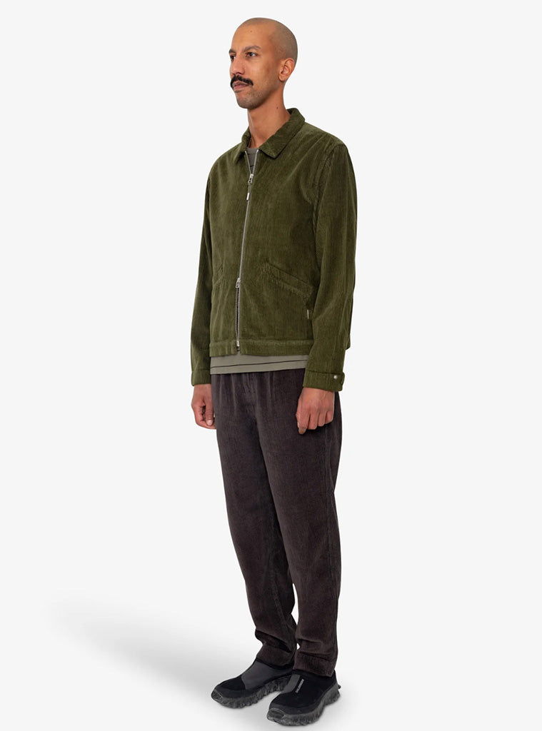 Folk Signal Blouson in Olive Cord