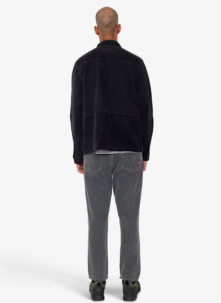 Folk Assembly Worker Jacket in Soft Black Cord
