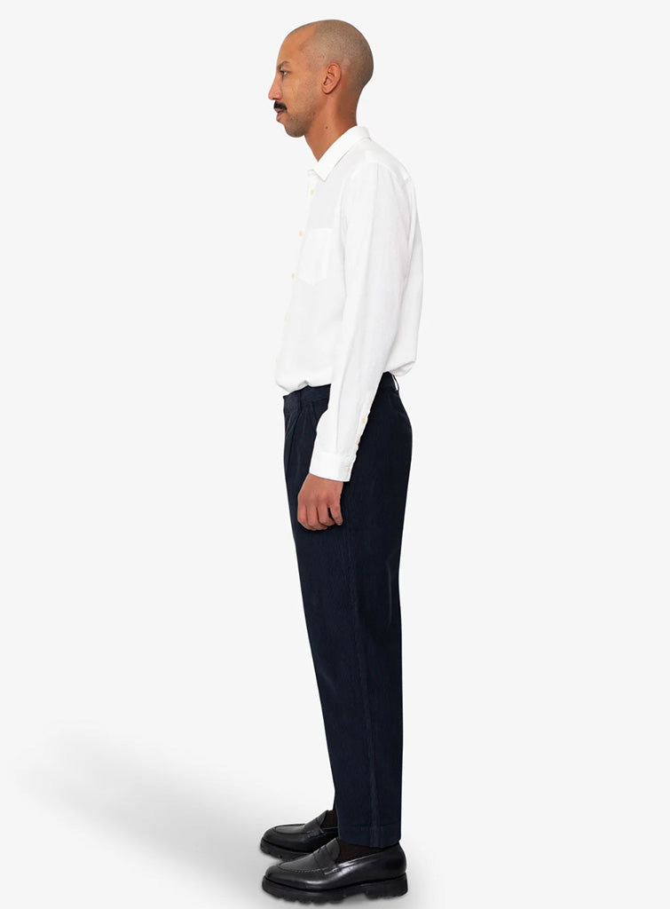 Folk Signal Pant in Navy Cord