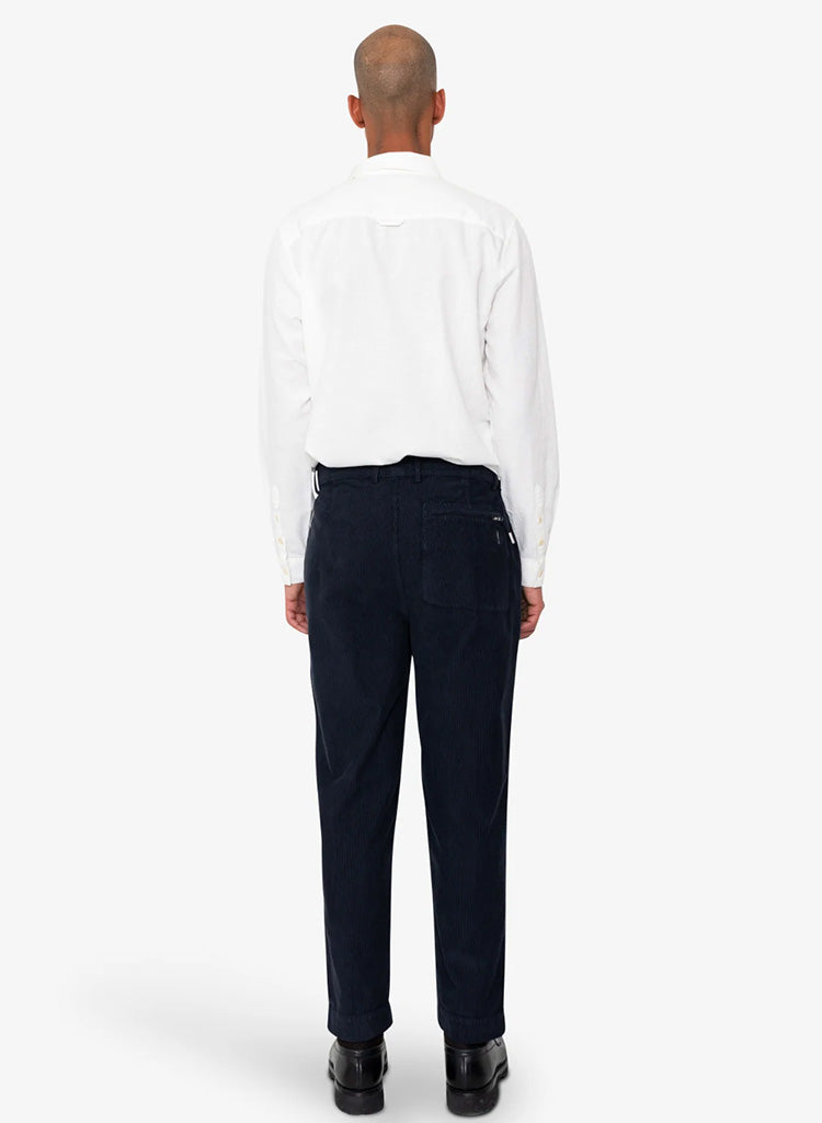 Folk Signal Pant in Navy Cord