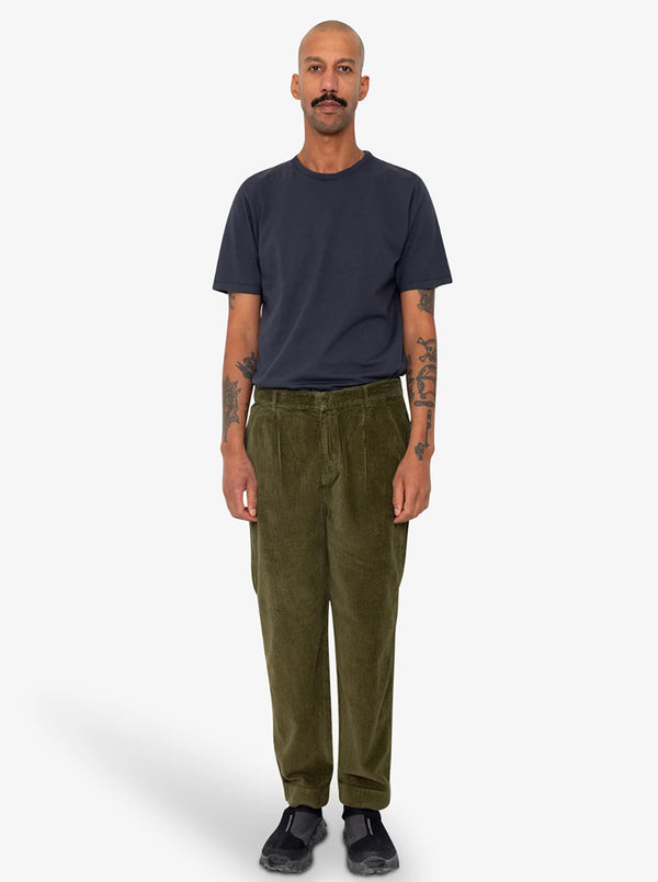 Folk Signal Pant in Olive Cord