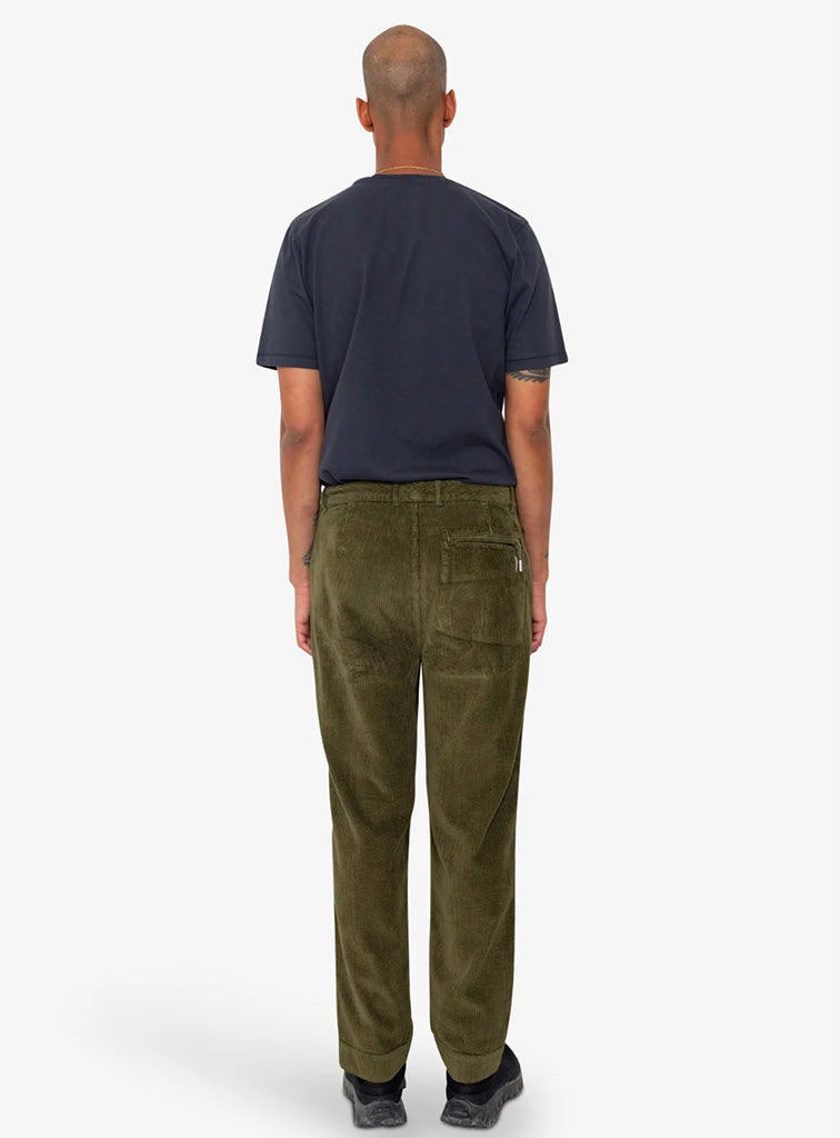 Folk Signal Pant in Olive Cord
