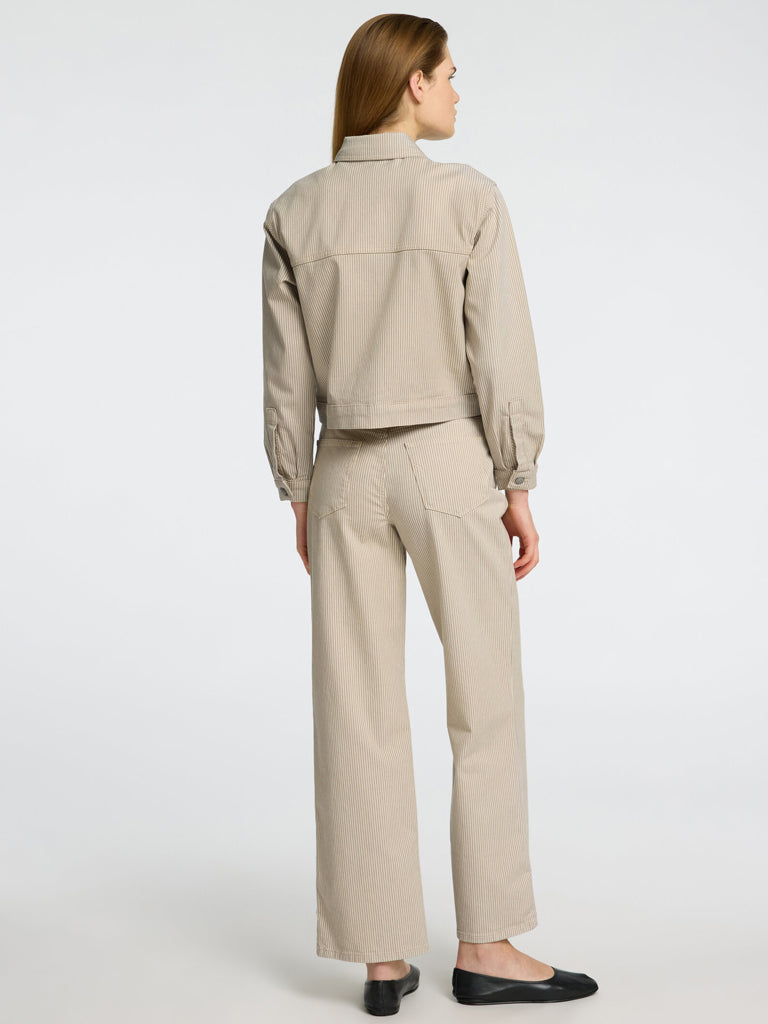 Selected Femme Alba Jacket in Beige Ecru