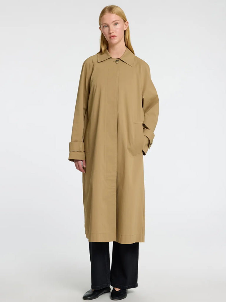 Selected Femme Corrie Coat in Sepia Tint