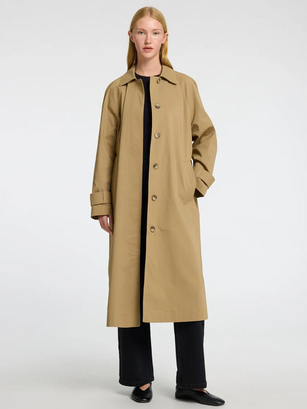 Selected Femme Corrie Coat in Sepia Tint