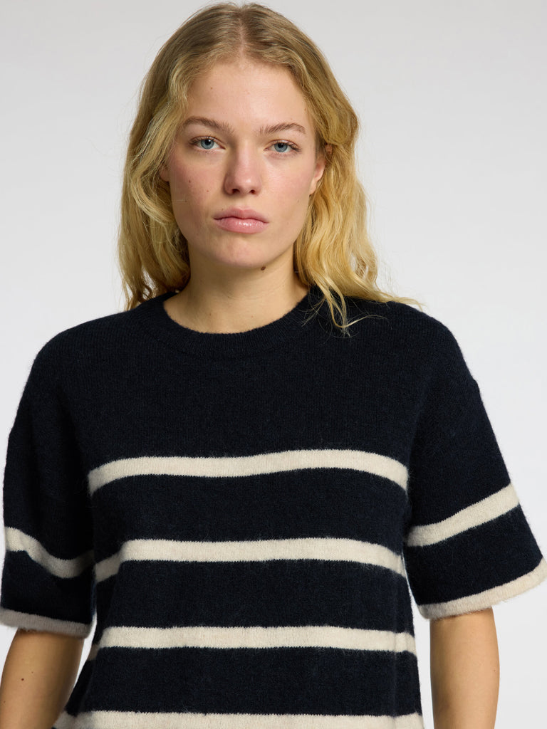 Selected Femme Maline Liliana 2/4 Sweater in Sapphire Birch