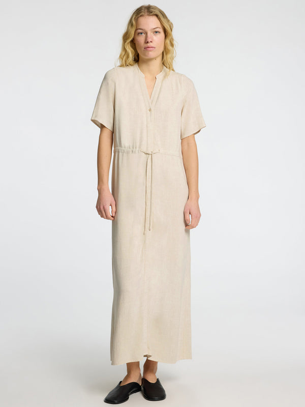 Selected Femme Viva Damina Dress in Sandshell