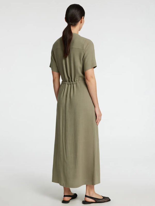 Selected Femme Viva Damina Dress in Vetiver