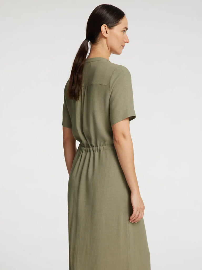 Selected Femme Viva Damina Dress in Vetiver