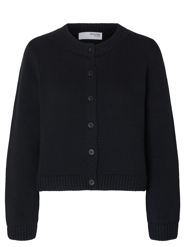 Selected Ivy Cardigan in Dark Sapphire