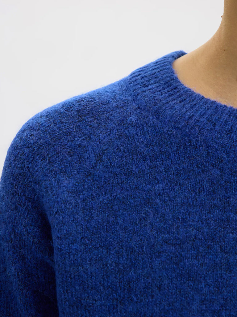 Selected Lulu Sweater in Blue Melange