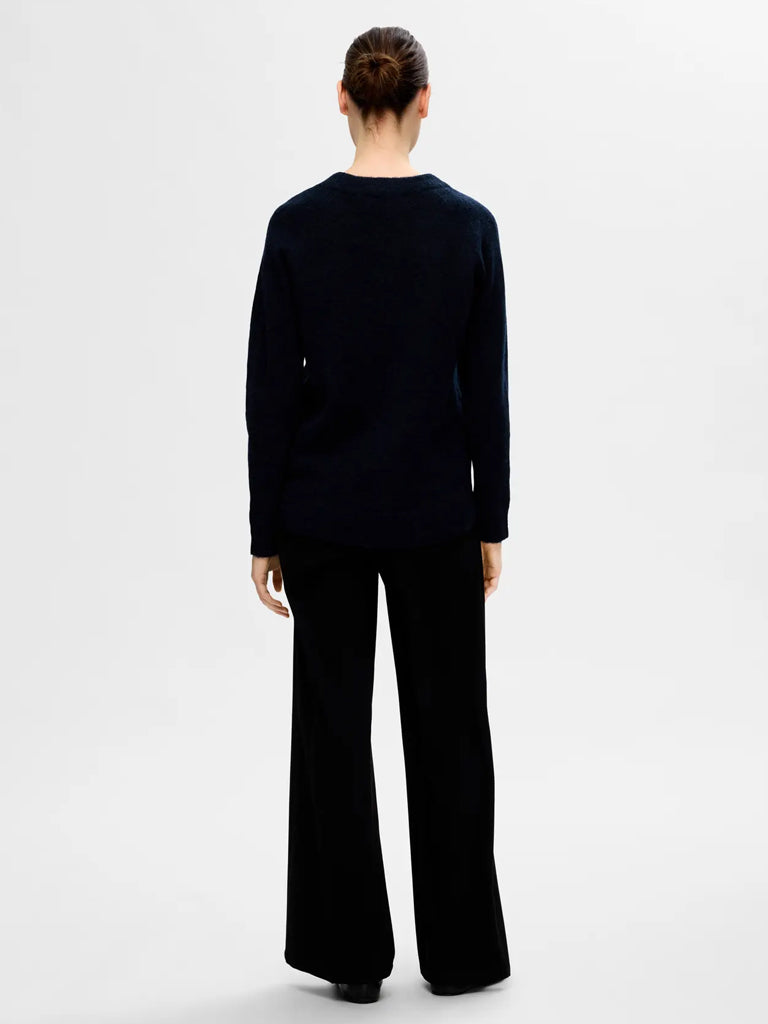 Selected Lulu Sweater in Sapphire Melange