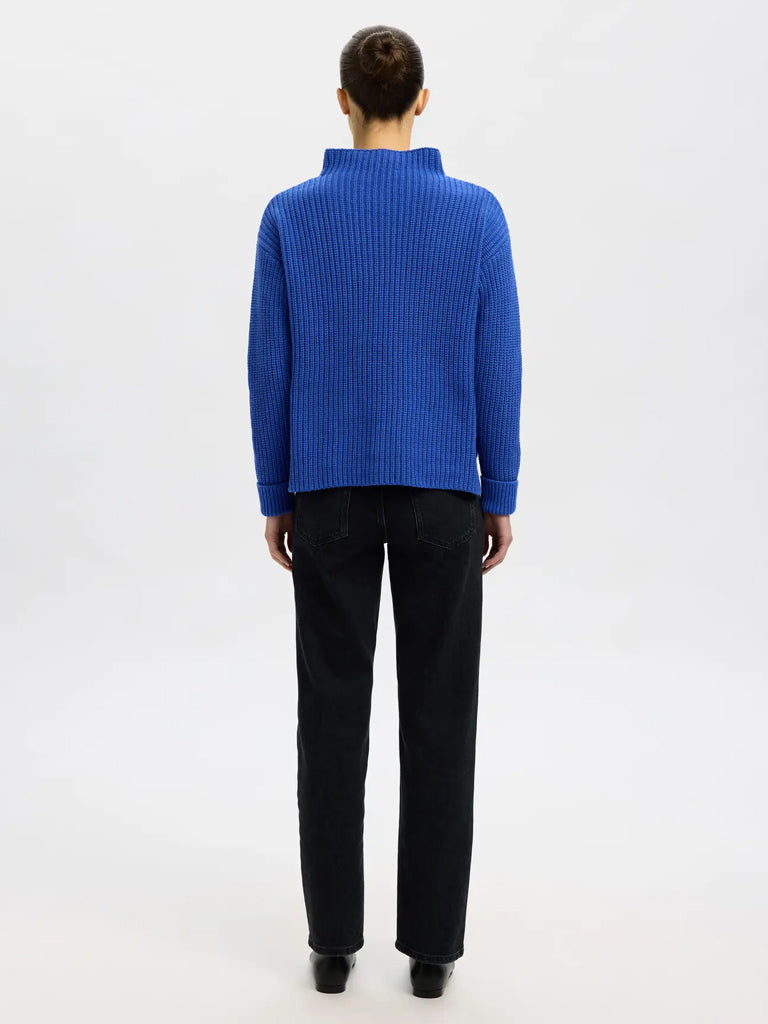 Selected Selma Sweater in Blue