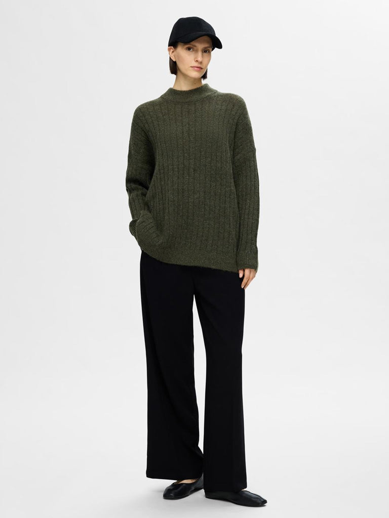 Selected Femme Maline Sweater in Kalamata Melange