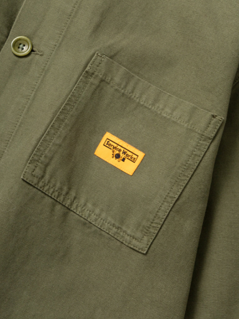 Service Works Chore Shirt in Olive