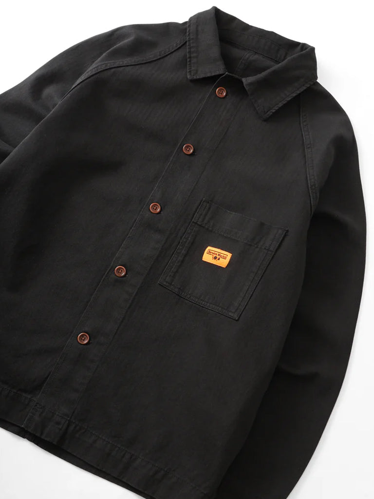 Service Works Herringbone FOH Jacket in Black