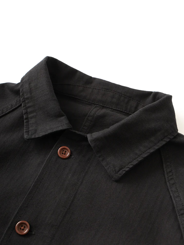 Service Works Herringbone FOH Jacket in Black