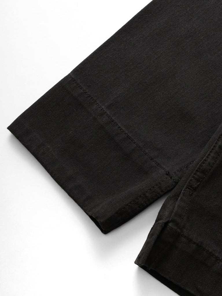 Service Works Herringbone FOH Jacket in Black