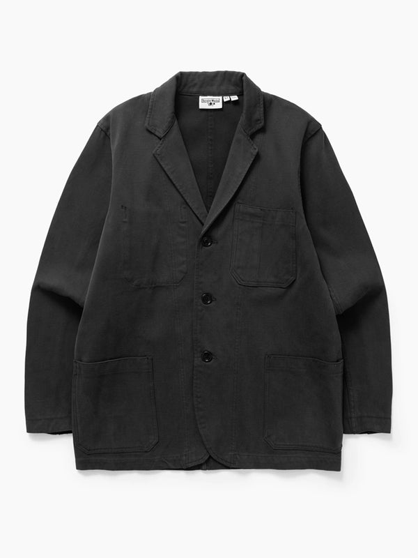 Service Works Moleskin Server Jacket in Black