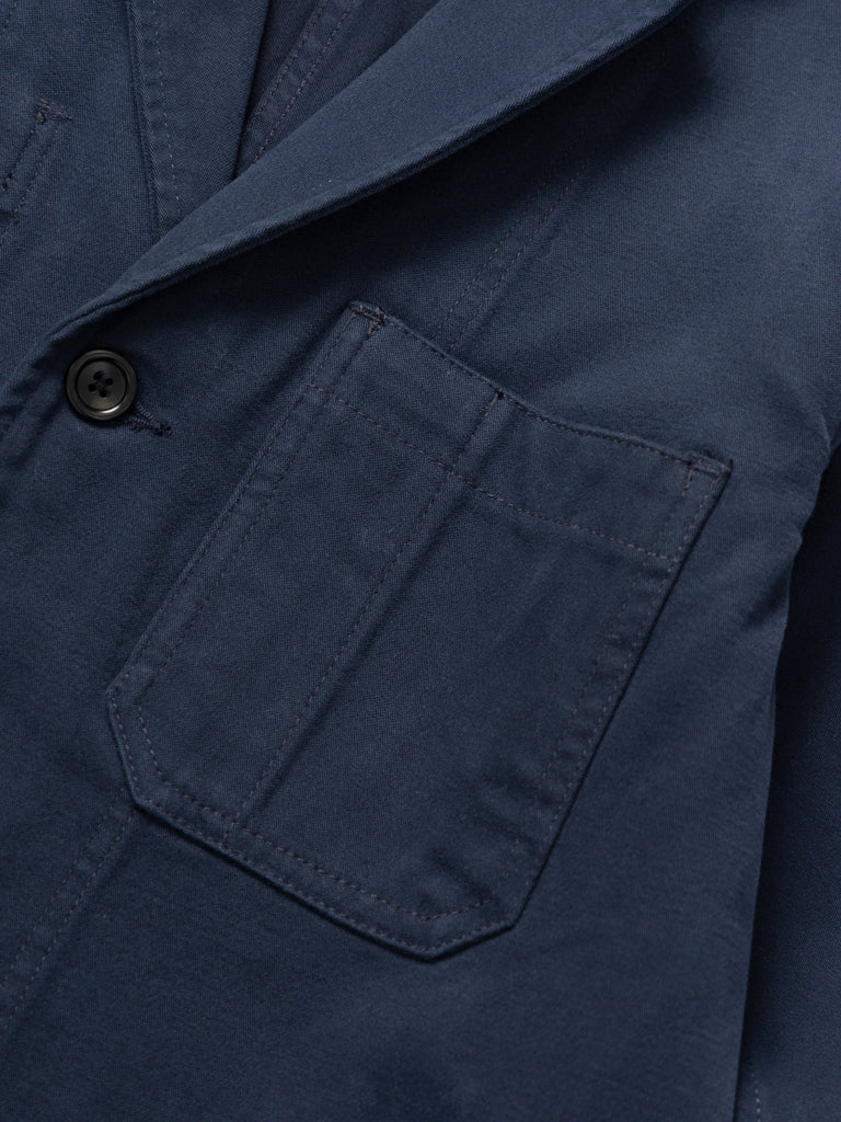 Service Works Moleskin Server Jacket in Dark Navy