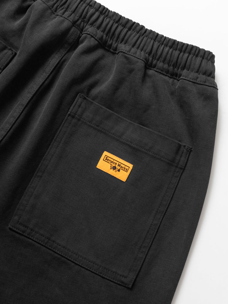 Service Works Moleskin Chef Pants in Black
