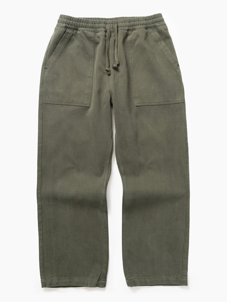 Service Works Moleskin Chef Pants in Moss