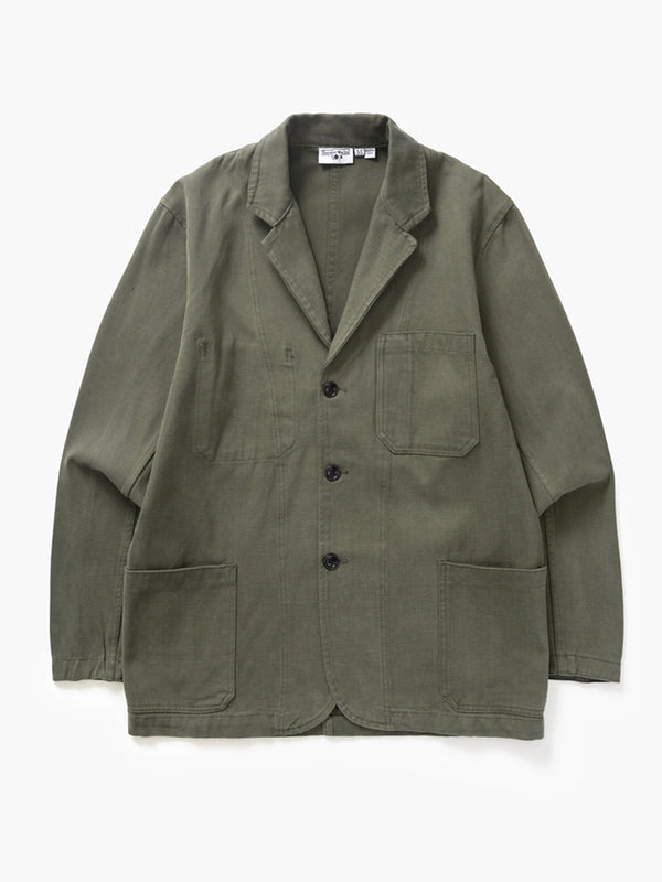 Service Works Moleskin Server Jacket in Moss