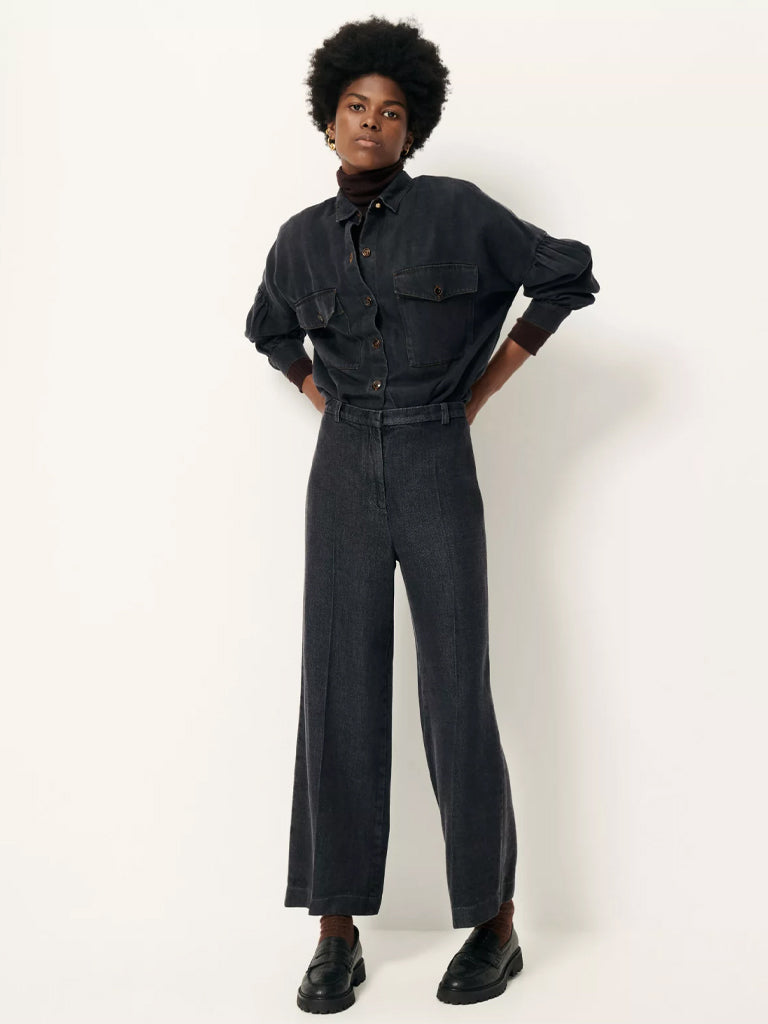 Sessun Aldivo Trousers in Carbonella