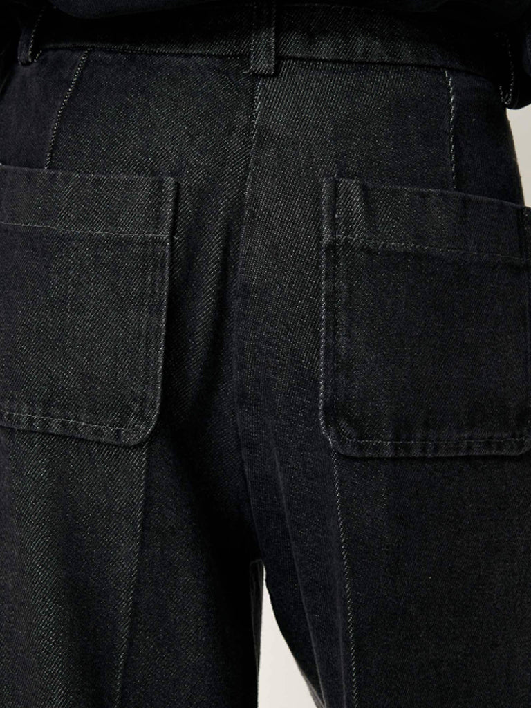 Sessun Aldivo Trousers in Carbonella