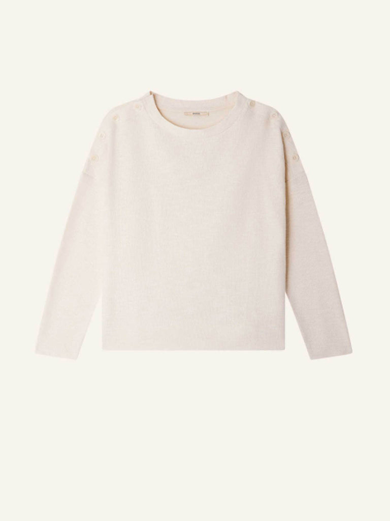 Sessun Austin Waffle T-Shirt in Fleur de Sel
