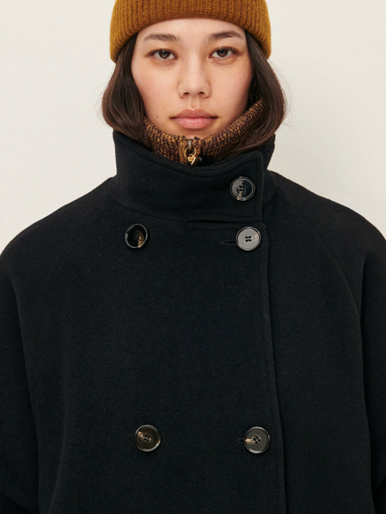 Sessun Bleeckett Coat in Black