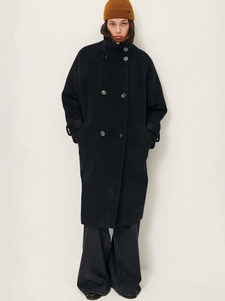 Sessun Bleeckett Coat in Black