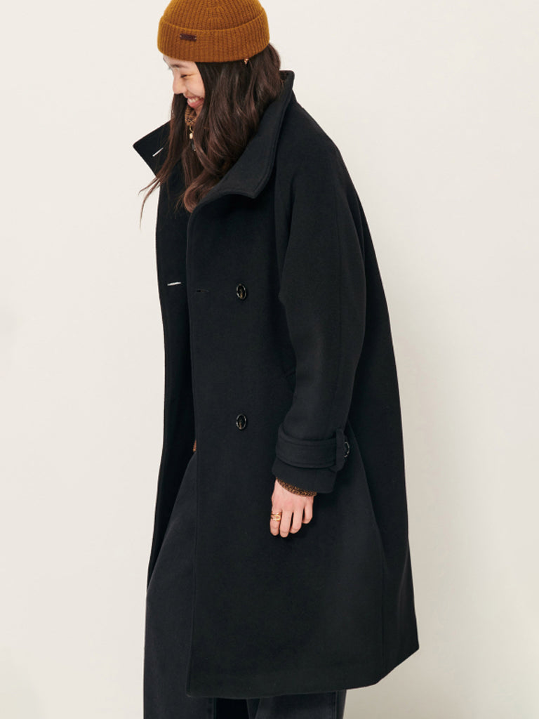 Sessun Bleeckett Coat in Black