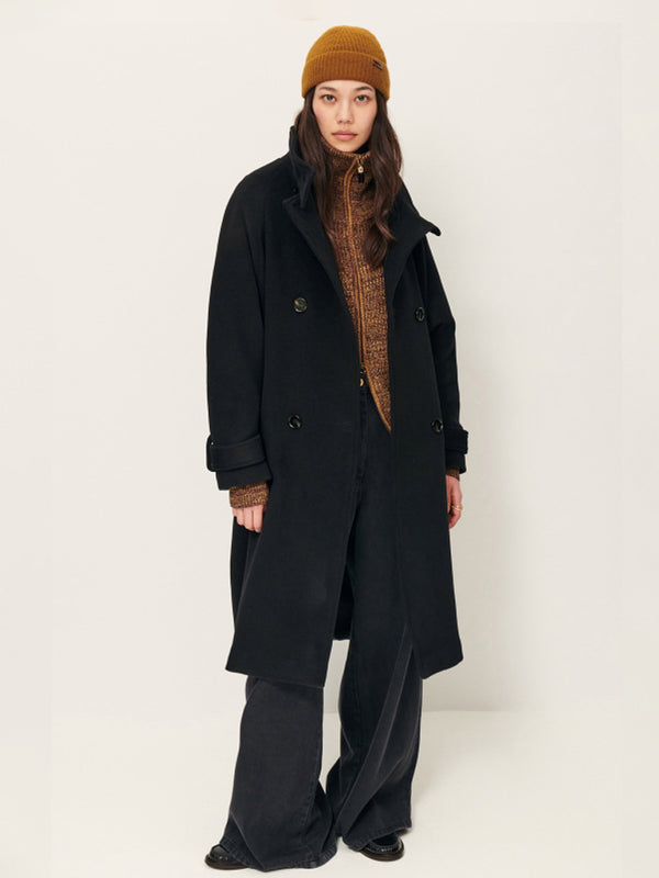 Sessun Bleeckett Coat in Black
