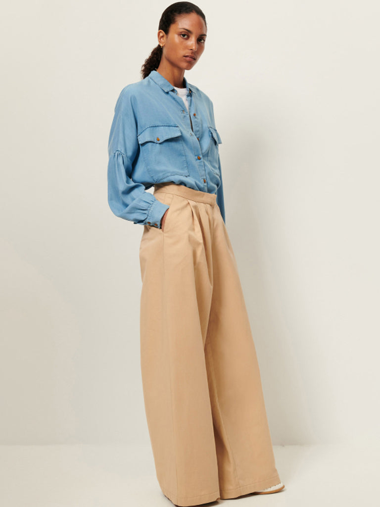 Sessun Botania Shirt in Provincia Blue