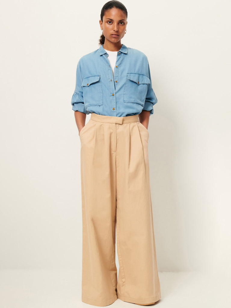 Sessun Botania Shirt in Provincia Blue