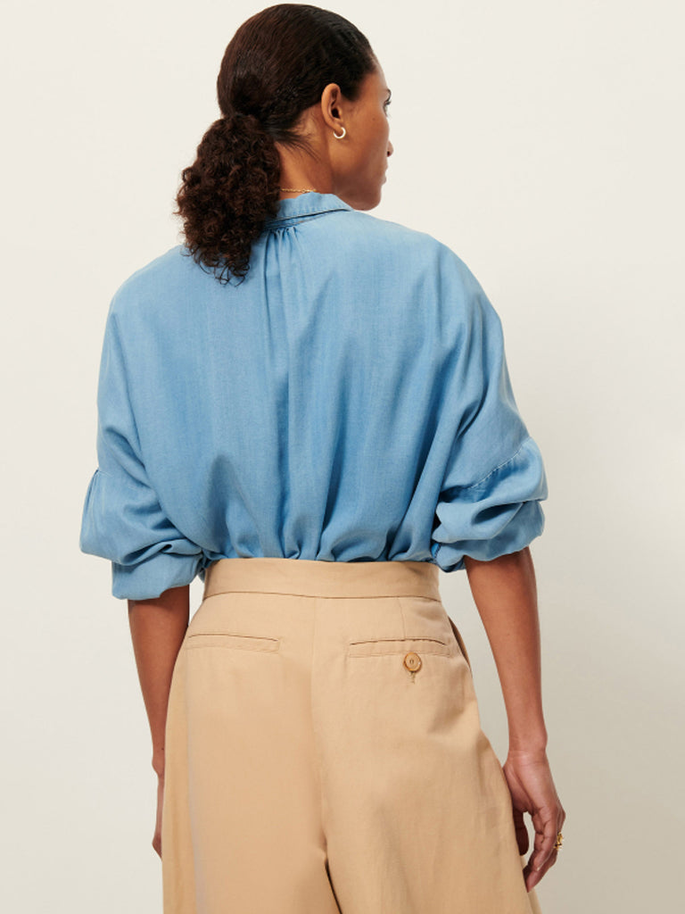 Sessun Botania Shirt in Provincia Blue