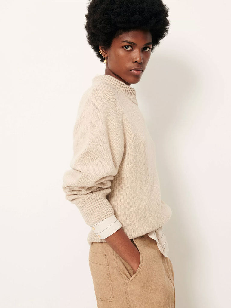 Sessun Dalan Sweater in Chai Latte