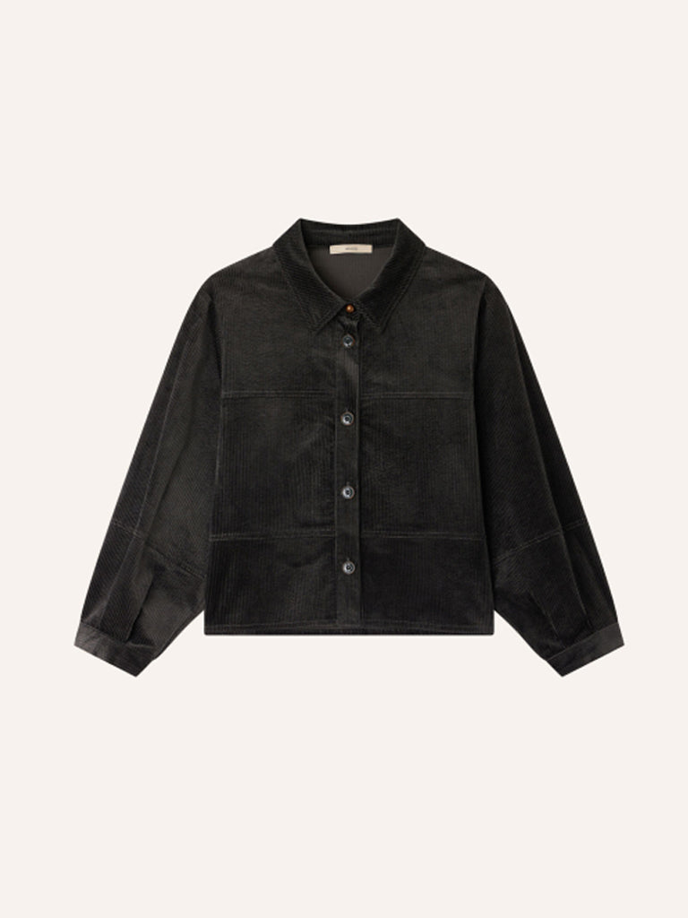 Sessun Leotown Overshirt in Basalt