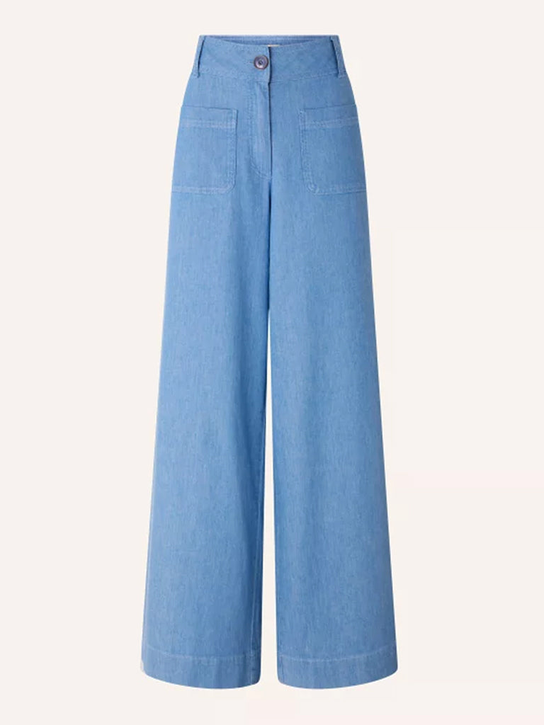 Sessun Manhatti Trousers in Provencia Blue