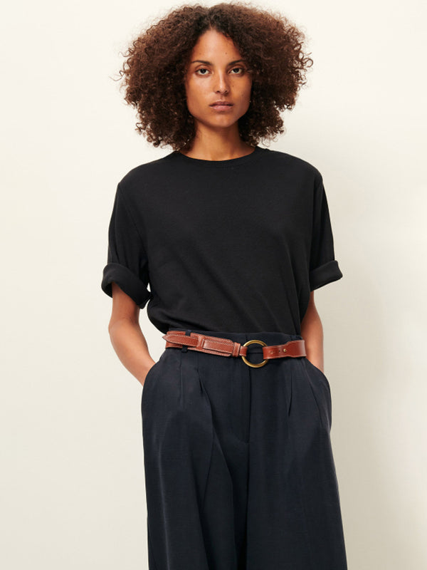 Sessun Serge T-Shirt in Black