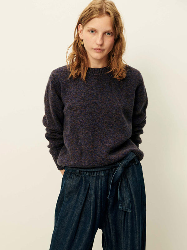 Sessun Silty Sweater in Ink Blue