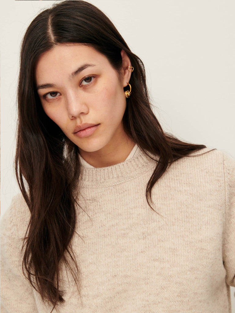 Sessun Silty Sweater in Calcaire