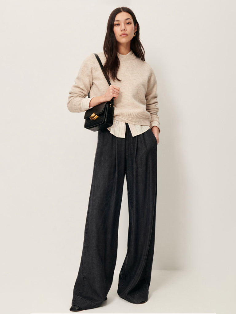 Sessun Silty Sweater in Calcaire