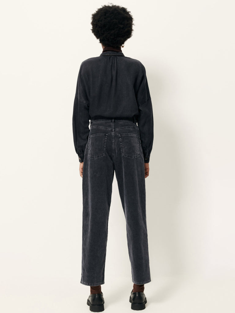 Sessun Velvet Cruise Trousers in Graffit