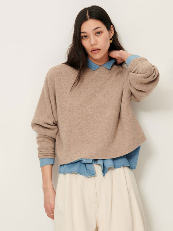 Sessun Vizzanova Sweater in Fossil