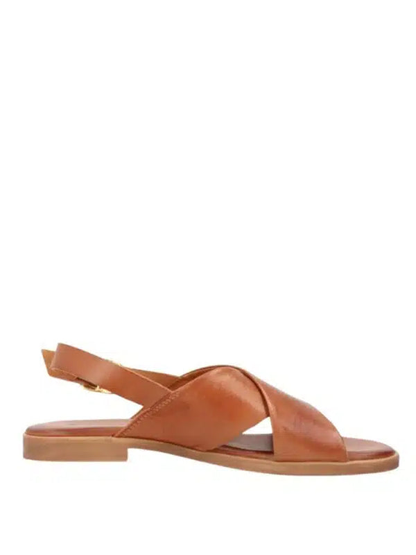 Shoedesign Copenhagen Nicola Sandals in Brandy